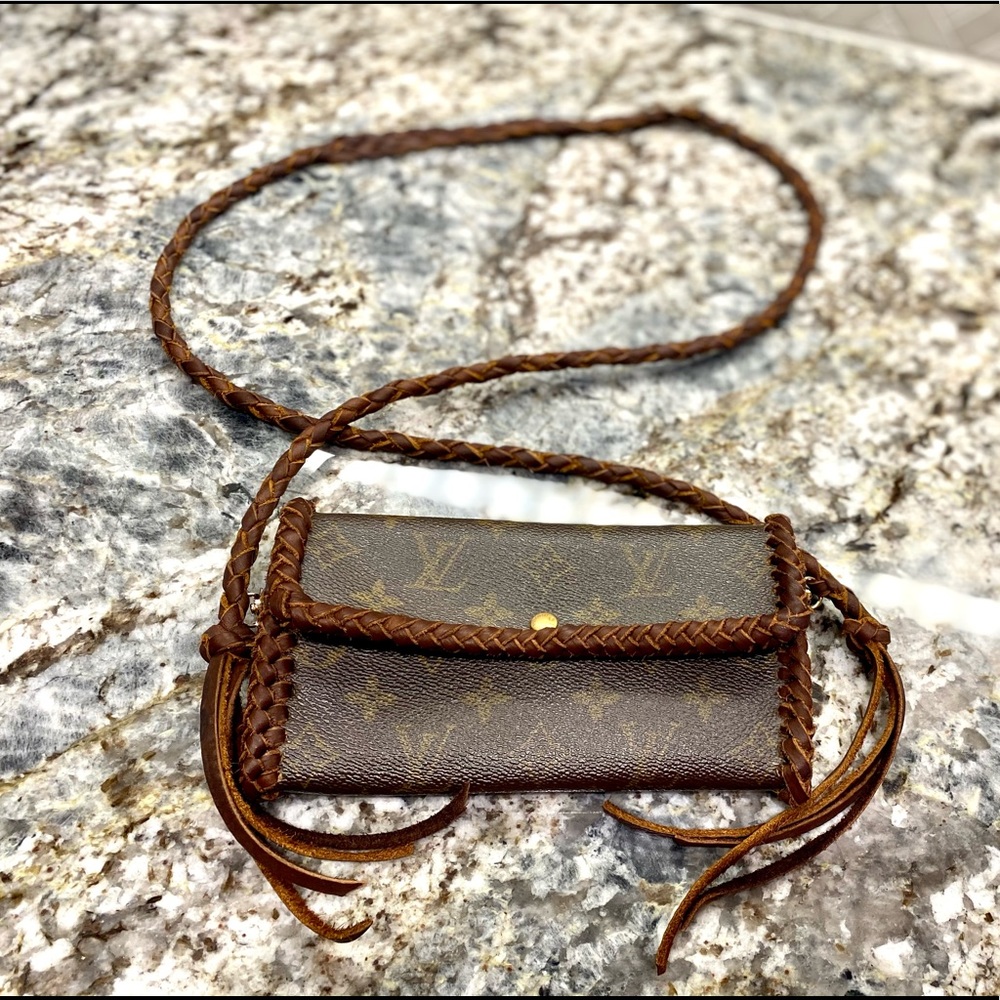 Louis Vuitton long wallet crossbody